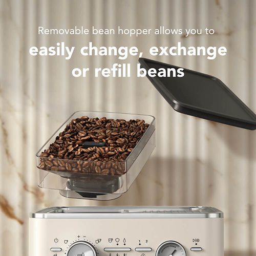 Kitchenaid Coffee machine 5KES6551BPL Porcelain White Lifestyle